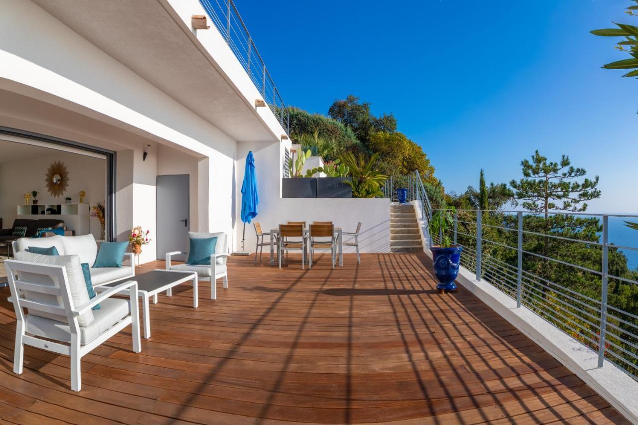 Vistazur Luxueux Appartement Avec Terrasse Et Piscine Rayol-Canadel-sur-Mer Exterior photo