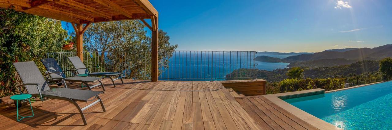 Vistazur Luxueux Appartement Avec Terrasse Et Piscine Rayol-Canadel-sur-Mer Exterior photo